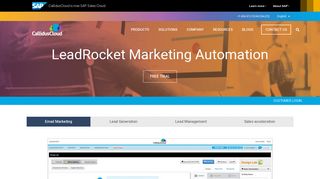 Marketing Automation Software | LeadRocket by CallidusCloud