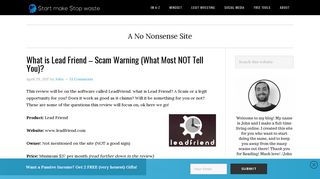 What is Lead Friend – Scam Warning (What Most NOT Tell You ...