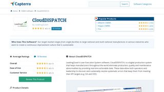 CloudDISPATCH Reviews and Pricing - 2019 - Capterra