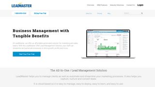 All-In-One CRM & Web-Based Lead Management System ...