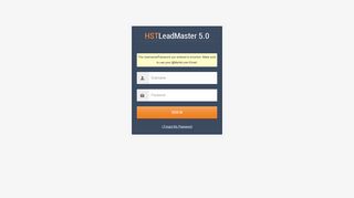 HST LMS v5.0 - HSTLeadMaster 5.0