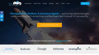 Marketing for Mortgage, Real Estate, & Insurance Pros | leadPops™