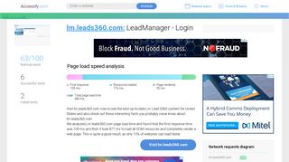 Access lm.leads360.com. LeadManager - Login