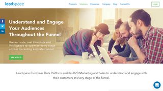Leadspace B2B Customer Data Platform for Marketing and Sales