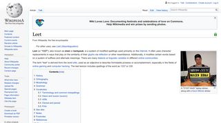 Leet - Wikipedia