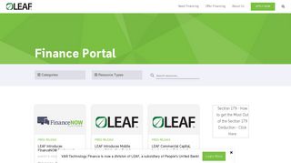 Finance Portal Archives – LEAF Commercial Capital, Inc.