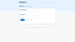 Sign in to Blueleaf