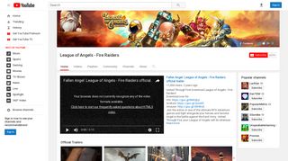 League of Angels - Fire Raiders - YouTube
