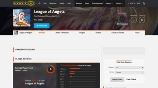 League of Angels Reviews - GameSpot