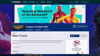 Main Frame | League of Angels Wiki | FANDOM powered by Wikia
