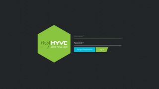 MyHyve Log-in -