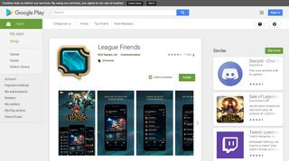 League Friends - Apps on Google Play