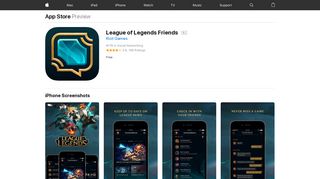 League of Legends Friends on the App Store - iTunes - Apple