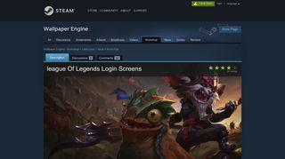 Steam Workshop :: league Of Legends Login Screens