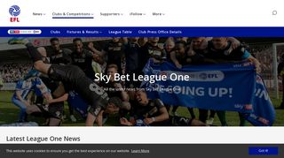 EFL Official Website - Sky Bet League One - The Football League