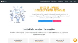 Continuous Innovation Platform | LEANSTACK