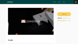 Lifetime Access to LEANSTACK | Exclusive Offer from AppSumo