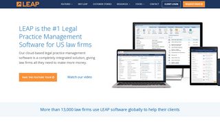 Legal Software for MA, NJ and NY law firms | LEAP US