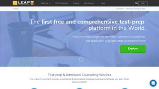 QS LEAP: Free Test-Prep for GMAT, GRE, SAT, LSAT, CAT