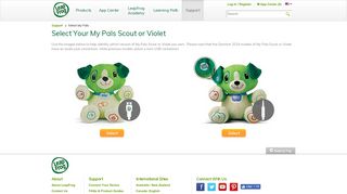 Select My Pals | LeapFrog