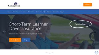 Short-Term Learner Driver Insurance - Collingwood Insurance ...