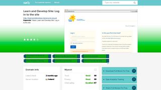 learnanddevelop.mariecurie.org.uk - Learn and Develop Site: Log in ...
