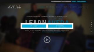 LearnAveda.com - Aveda's Revolutionary Education Program