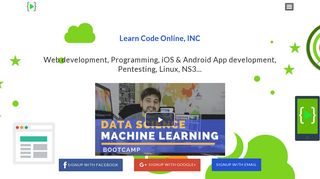 Learn code online | A complete programming video tutorial site