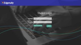 Edgenuity Student Login