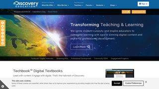 Discovery Education: Digital Textbooks and Educational Resources