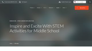 Endeavor - STEM Career Exploration | EVERFI