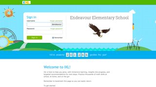 IXL - Endeavour Elementary School