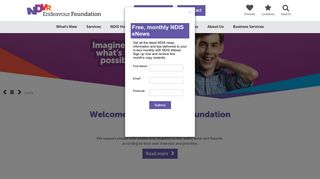 Endeavour Foundation: Home