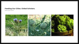 To log into your e-classroom – Feeding Our Cities. Global Scholars.