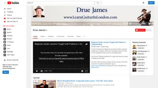 Drue James - YouTube