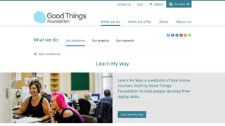 Learn My Way | Good Things Foundation