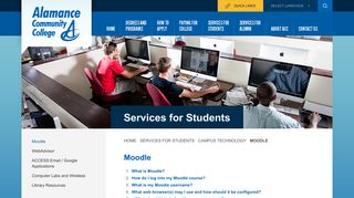 Moodle - Services for Students Services for Students