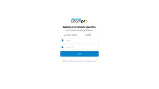Centumlearnpro Admin | Login