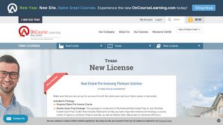 Texas Real Estate License Online | OnCourse Learning