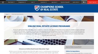 Online Real Estate Education Classes