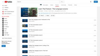 Learn Thai Podcast - Thai Language Lessons - YouTube