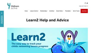 Learn2 Help and Advice - Oldham Community Leisure