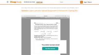 Solved: Learn.uark.edu Upload Assignment: E Homework 1 Spr ...