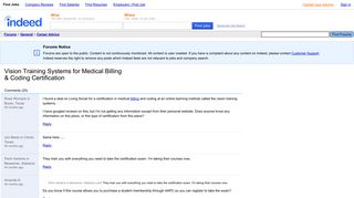 Vision Training Systems for Medical Billing & Coding Certification ...