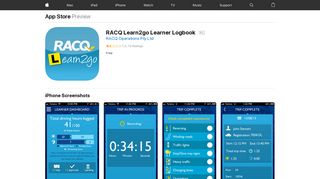 RACQ Learn2go Learner Logbook on the App Store - iTunes - Apple