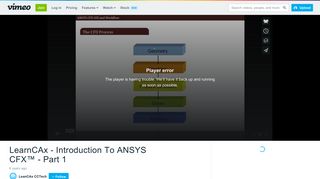 LearnCAx - Introduction To ANSYS CFX™ - Part 1 on Vimeo