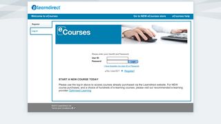 eCourses Login - learndirect-business.com