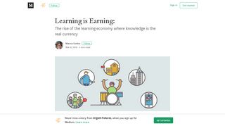 Learning is Earning – Urgent Futures – Medium