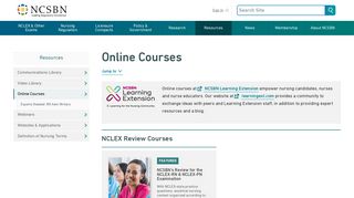 Online Courses | NCSBN