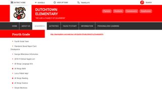 Fourth Grade / Learning Farm Website - Henry County Schools